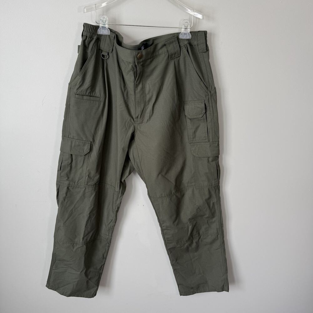 5.11 Tactical Men's Green Military Cargo Pants Size 40X32 Utility Workwear Army